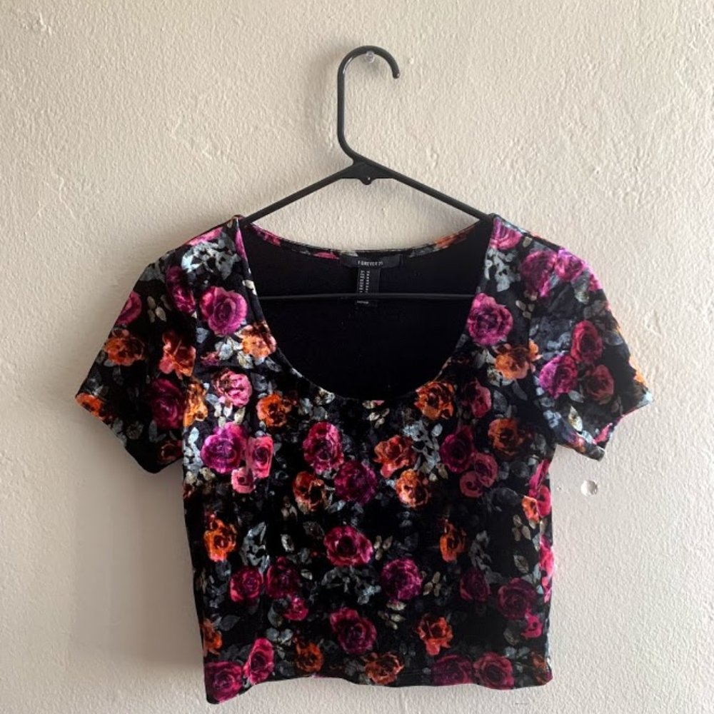 Forever 21 Rose Top
